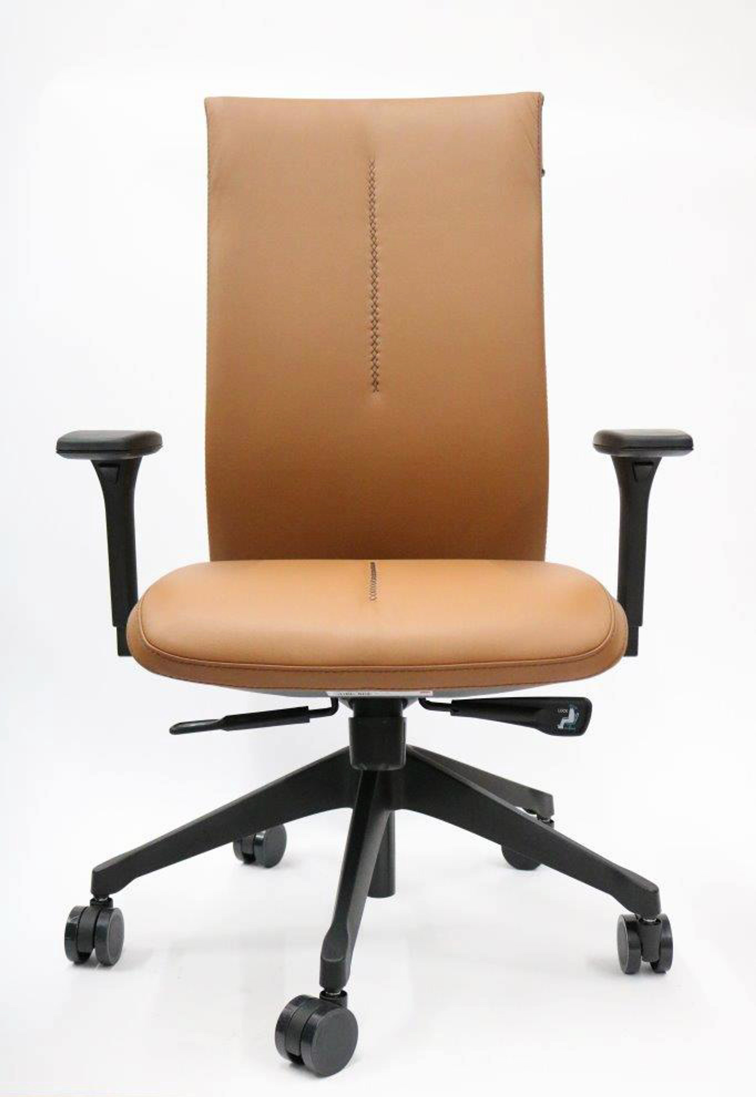 Leef Executive Office Chair in Cognac Leather