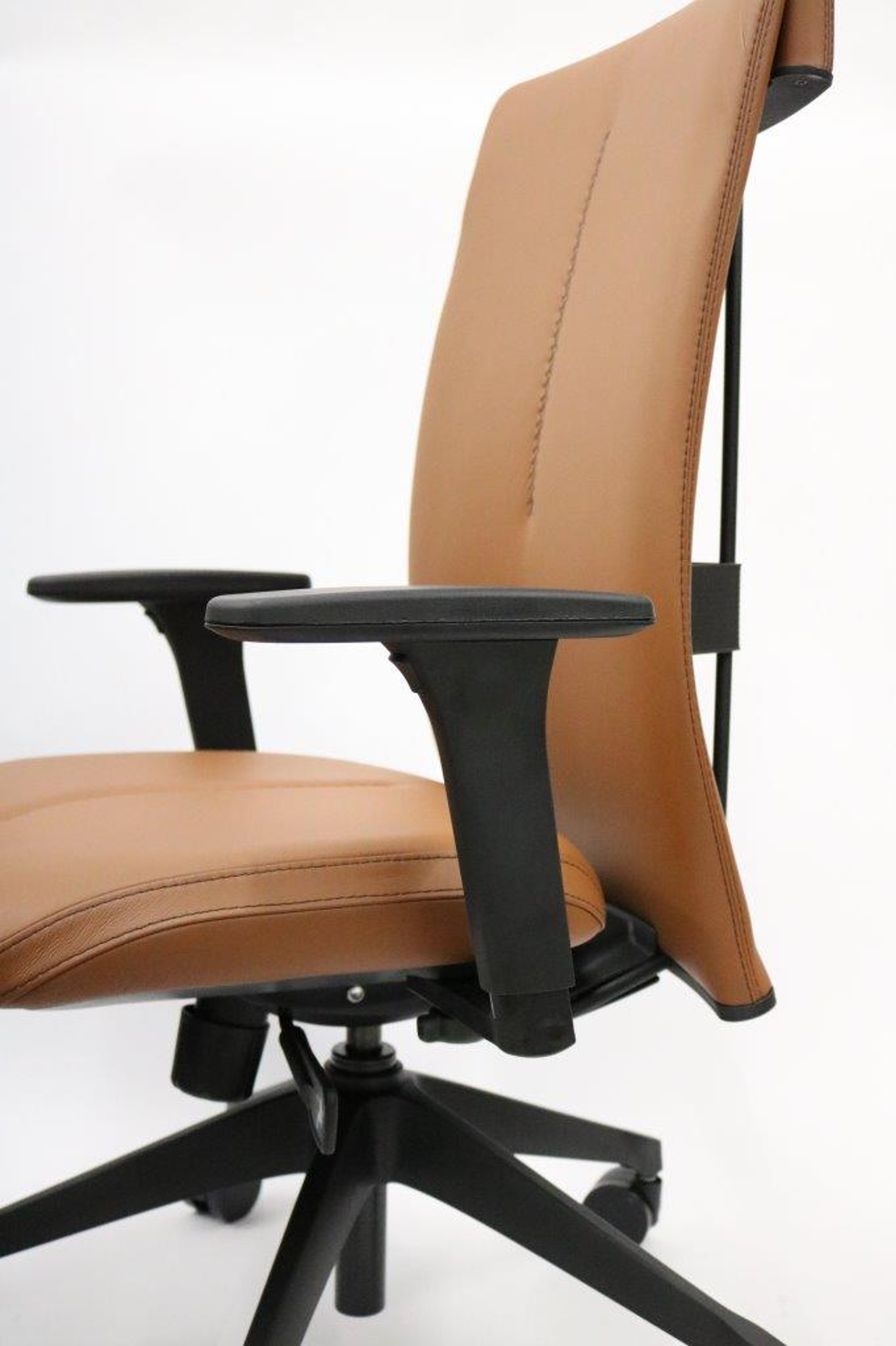 Leef Executive Office Chair in Cognac Leather