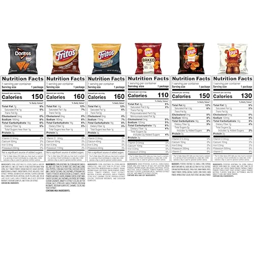 Frito Lay Backyard Barbecue Mix Variety Pack, 3.46 Pounds, (Pack of 40)