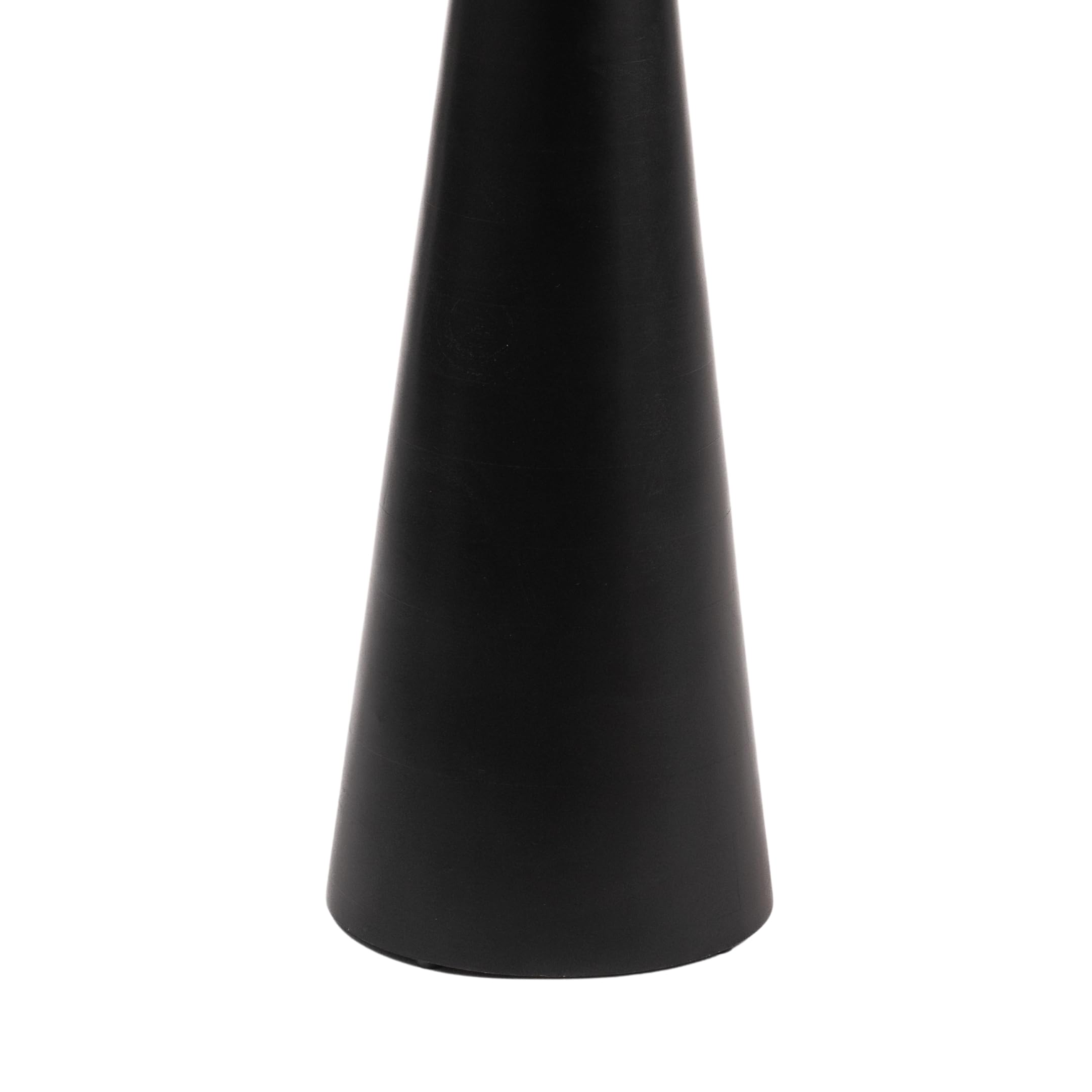 Mid-Century Farmhouse Cottagecore Accent End Table, Solid Wood Side Table with Tray Top,Pedestal Martini Table, Handmade Plant Stand Rustic Drink Table for Living Room, Bedroom, Black,Assembled