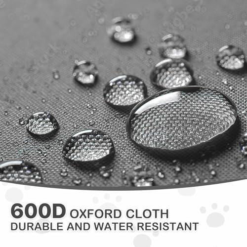 3 Wheels Pet Dog Cat Stroller for Small Medium Dogs and Cats, Lightweight Foldable Jogger Stroller w/Storage Basket and Cup Holder, Gray