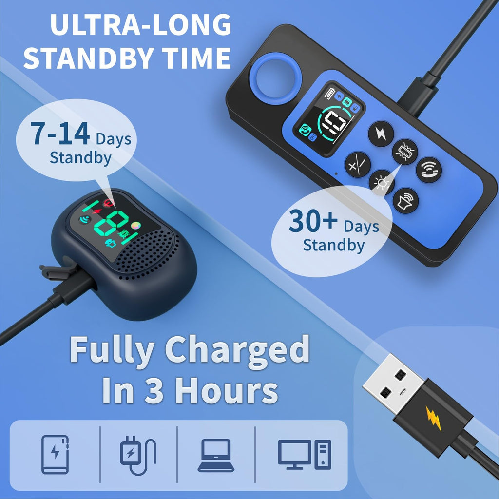 Dog Training Collar with 4 Training Modes, 4900Ft Remote Electronic Dog Shock Collar, Electric Shock Collar for Small Medium Large Dogs