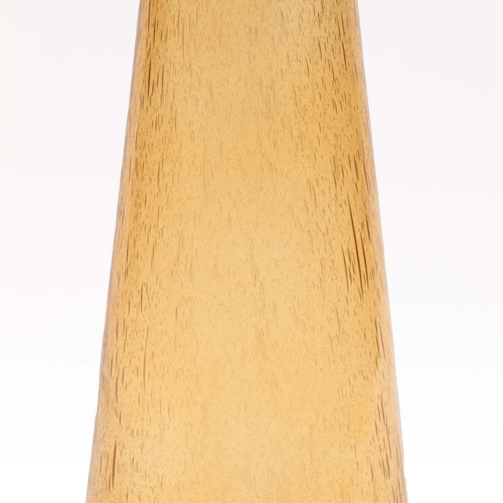 Modern Decorative Round Drink Table with Glass Base and Top with Gold Metal Accent, Martini, Gold Pedestal Table, Tall Side Table, Small Space end Table, for Living Room & Bedroom, Amber,Assembled