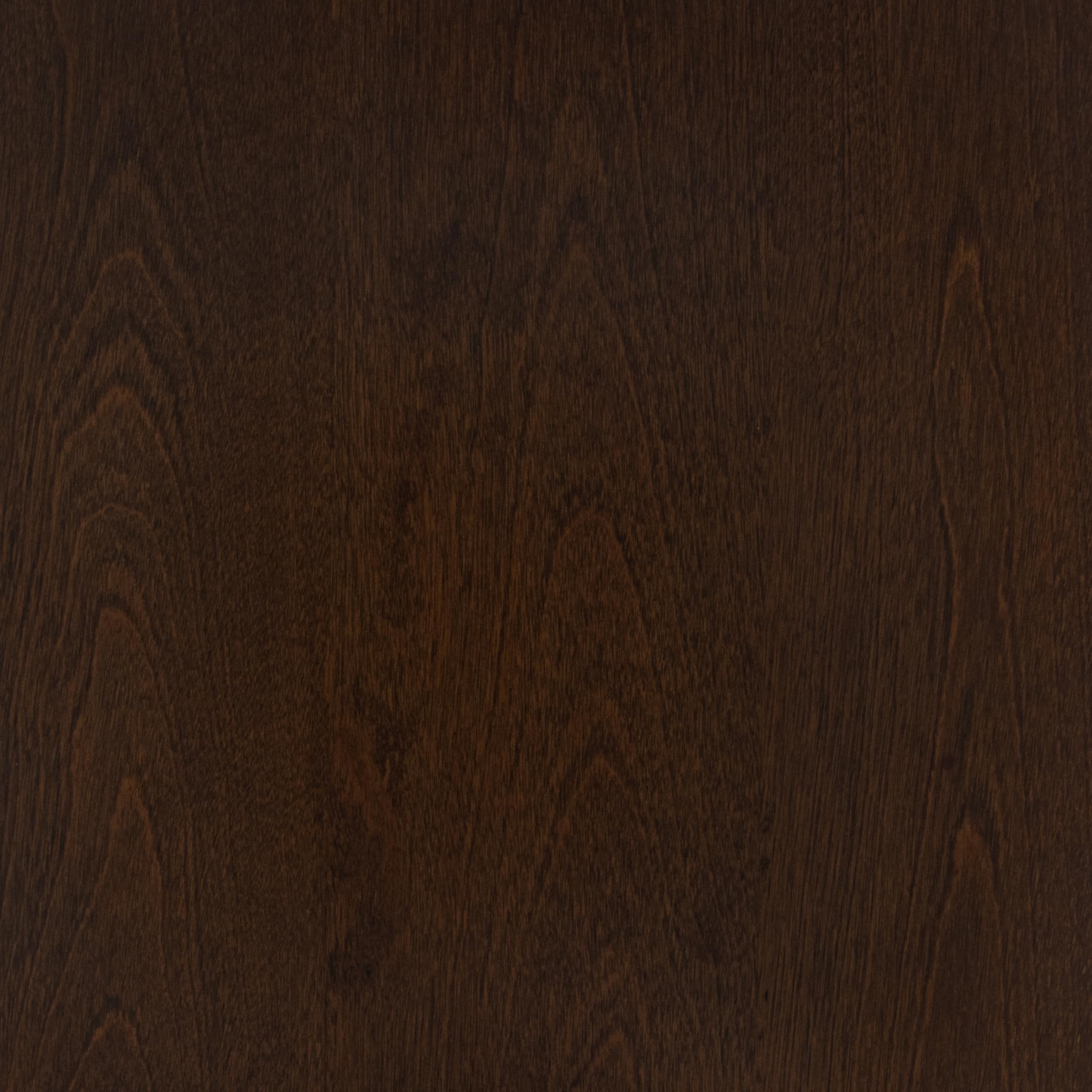 Round Accent Table with Metal Base - Brown