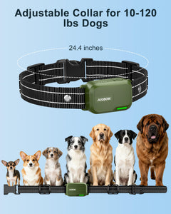 Dog Shock Collar - 4500FT Dog Training Collar with Remote, IPX8 Waterproof Electric Dog Collar with 4 Training Modes, Security Lock, Rechargeable eCollar for 10-120lbs Small Medium Large Dogs