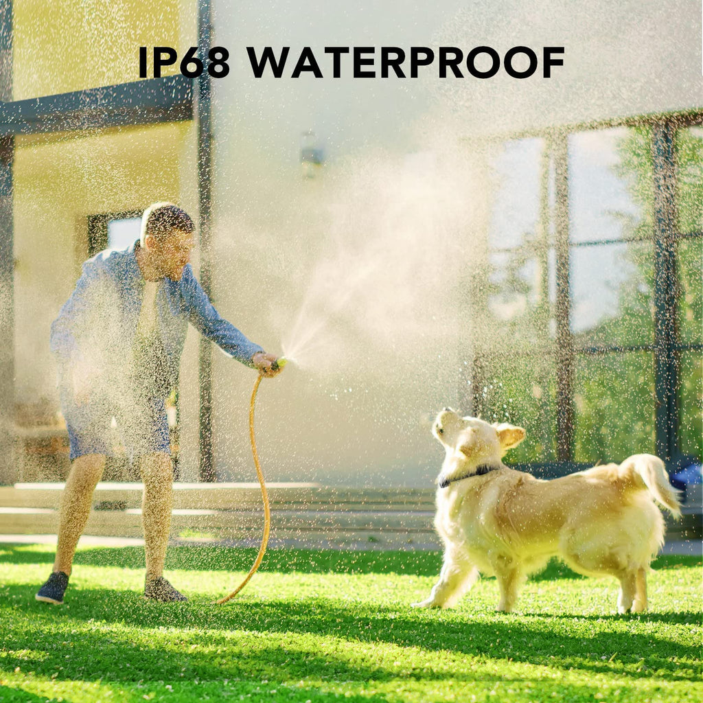 Dog Training Collar with Remote - Shock Collar for All Dogs with 1800FT Remote, Rechargeable Bark Control with Beep/Vibration/Shock Modes, Security Lock, Rainproof