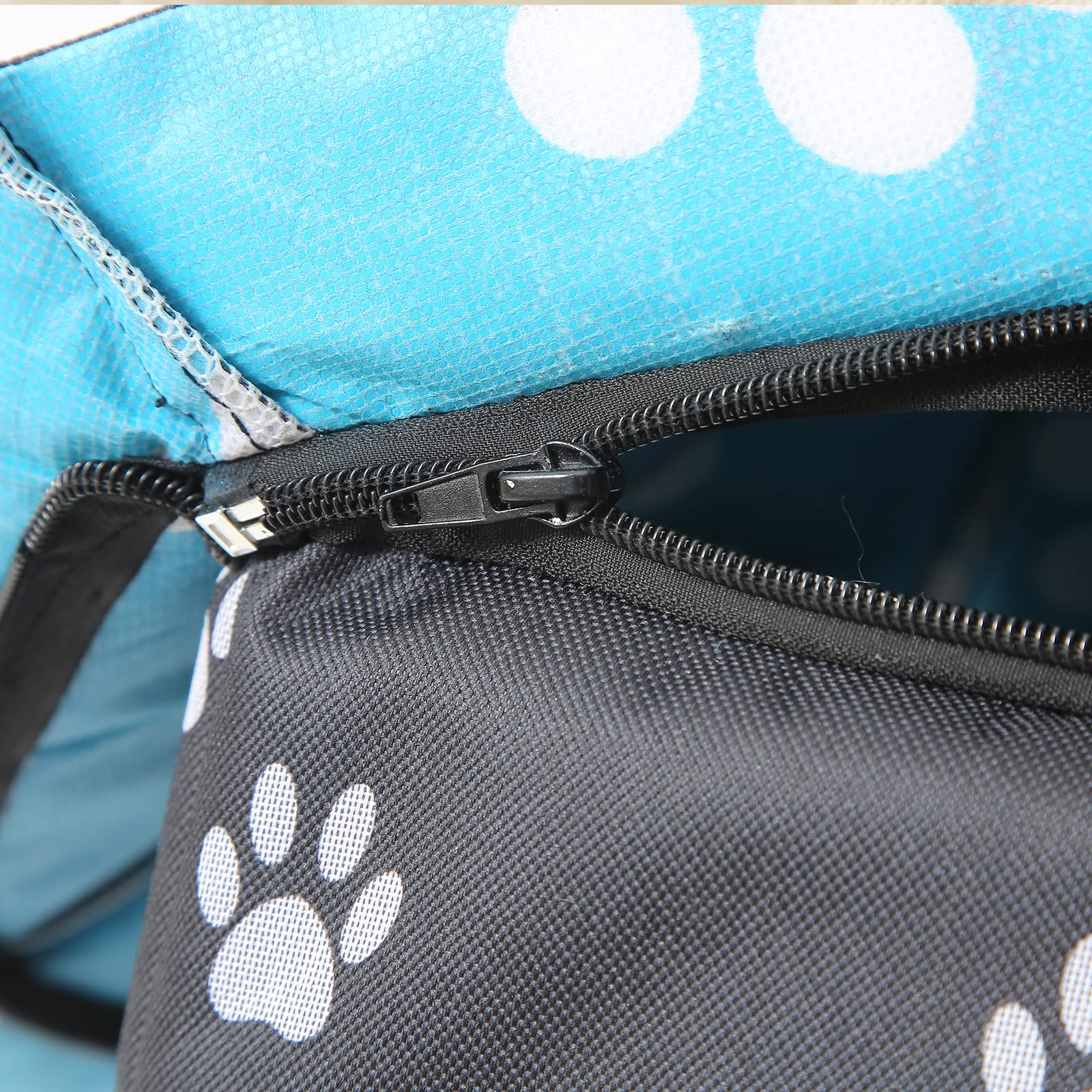 Outdoor Cat House, Cat Houses for Outdoor Cats, Weatherproof Warm and Insulated Cat House with Transparent Curtain Pet House, Stray Cats Shelter (Black, Medium-Houses)