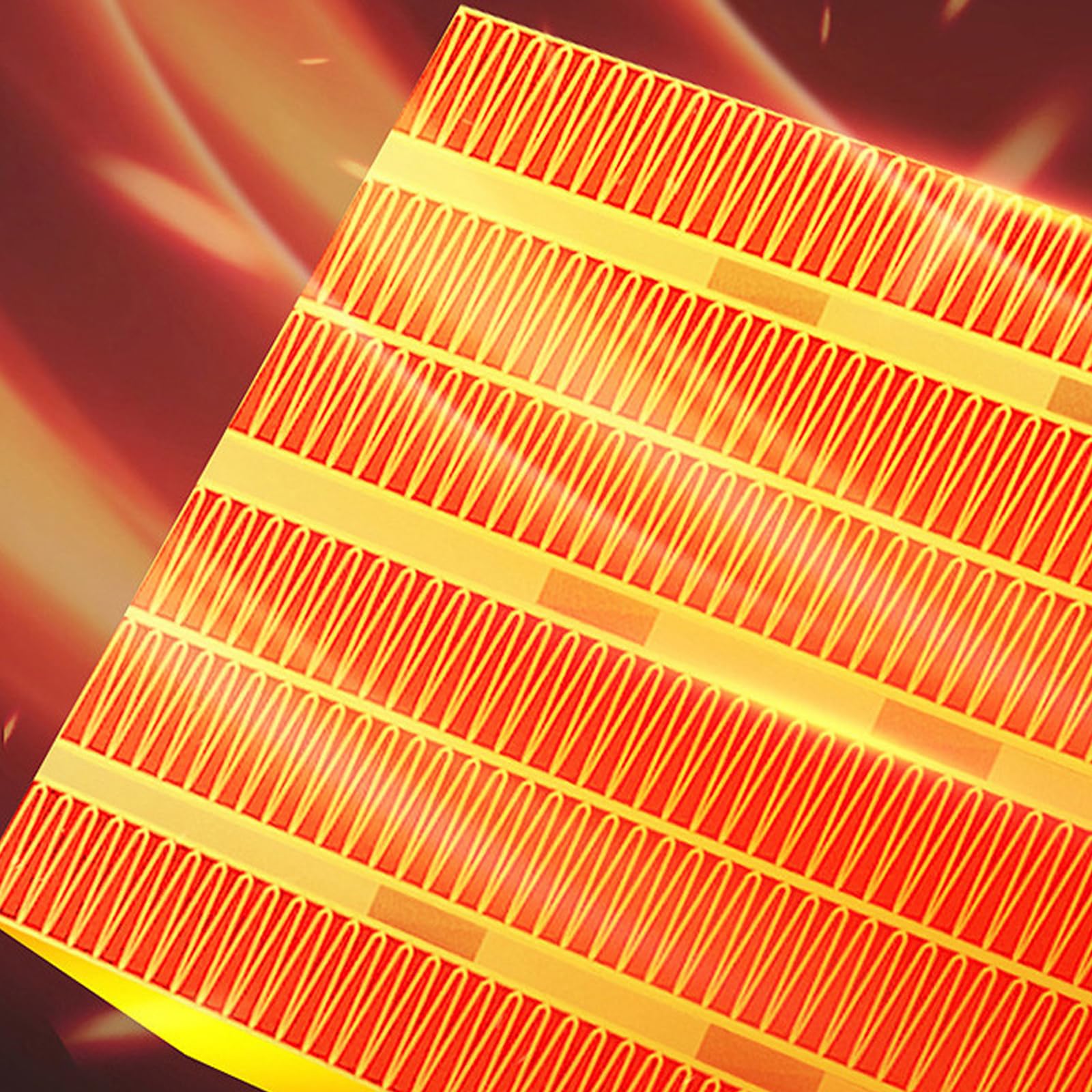 1500W Electric Space Heater for Bedroom Home Office Room Space Up to 1200 sq. ft with Automatic Swing,Timer,Adjustable Thermostat