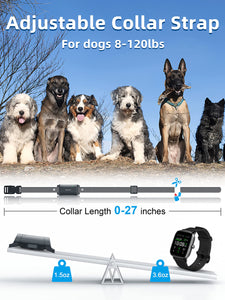 Dog Training Collar with Remote - 4000ft Waterproof Dog Shock Collars 2 Dogs for Large Medium Small Dogs Rechargeable E Collars for Dogs Training with Beep Vibration Humane Shock(1-16) Mode